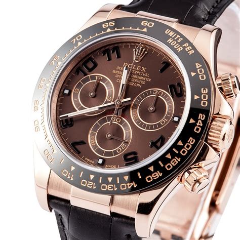 rolex daytona rose gold rubber band|rolex daytona on leather strap.